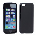Wholesale iPhone 5 5S Matte TPU Gel case (Black)